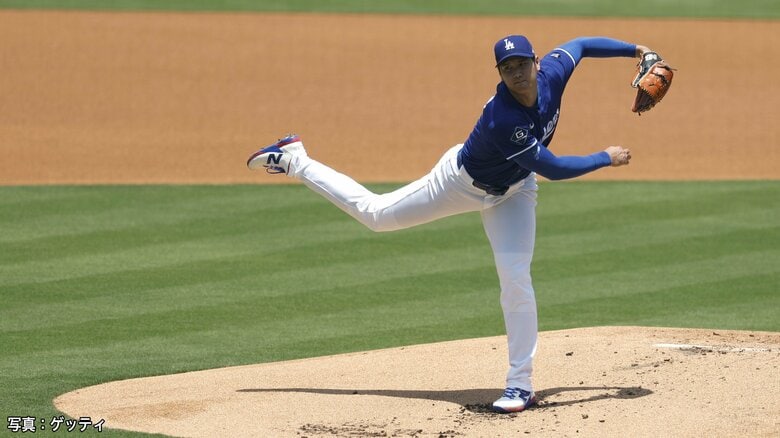 大谷翔平オールスター前の投手復帰にロバーツ監督「ゼロではない」　手術後3度目のライブBP登板…ストレート最速154.5キロ・6奪三振｜FNNプライムオンライン