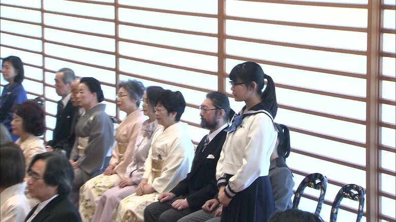 最年少の入選者・小林理央さん（中学3年生）