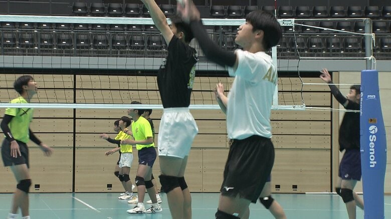 3年ぶり2回目の春高出場となる長崎男子代表・鎮西学院