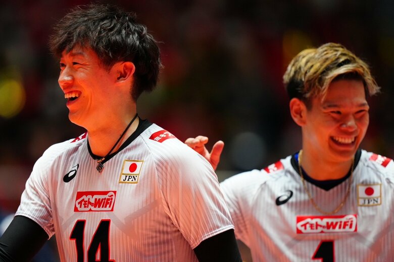 プレー中も笑顔が戻った