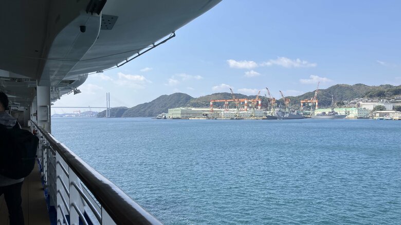 船からの景色は最高だ