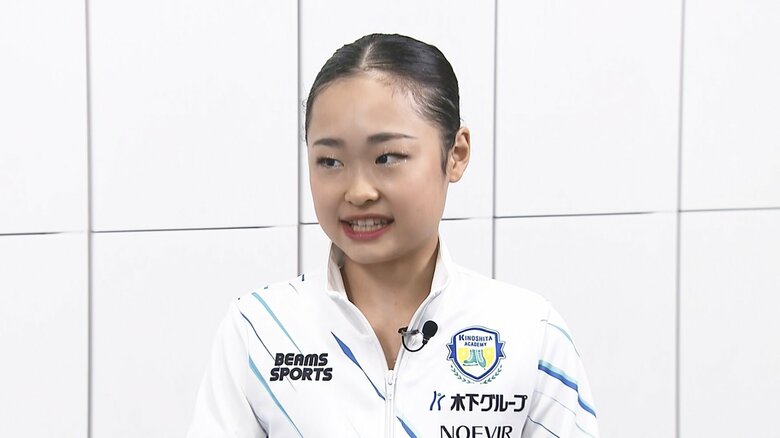 全日本で「ショートでトリプルアクセルを入れたい」と語る島田