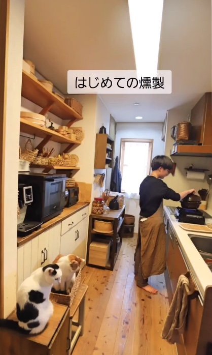 初めての燻製（提供：ゆうこさん）