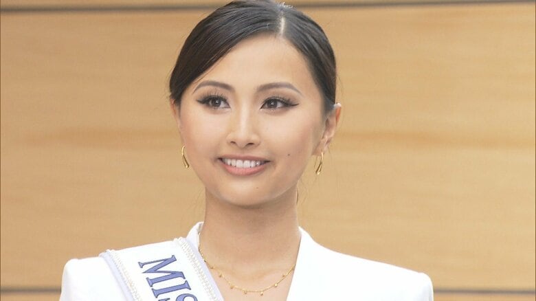 ミス・ユニバース日本代表の伊藤さゆきさん