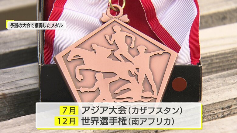 12月に世界選手権に出場する