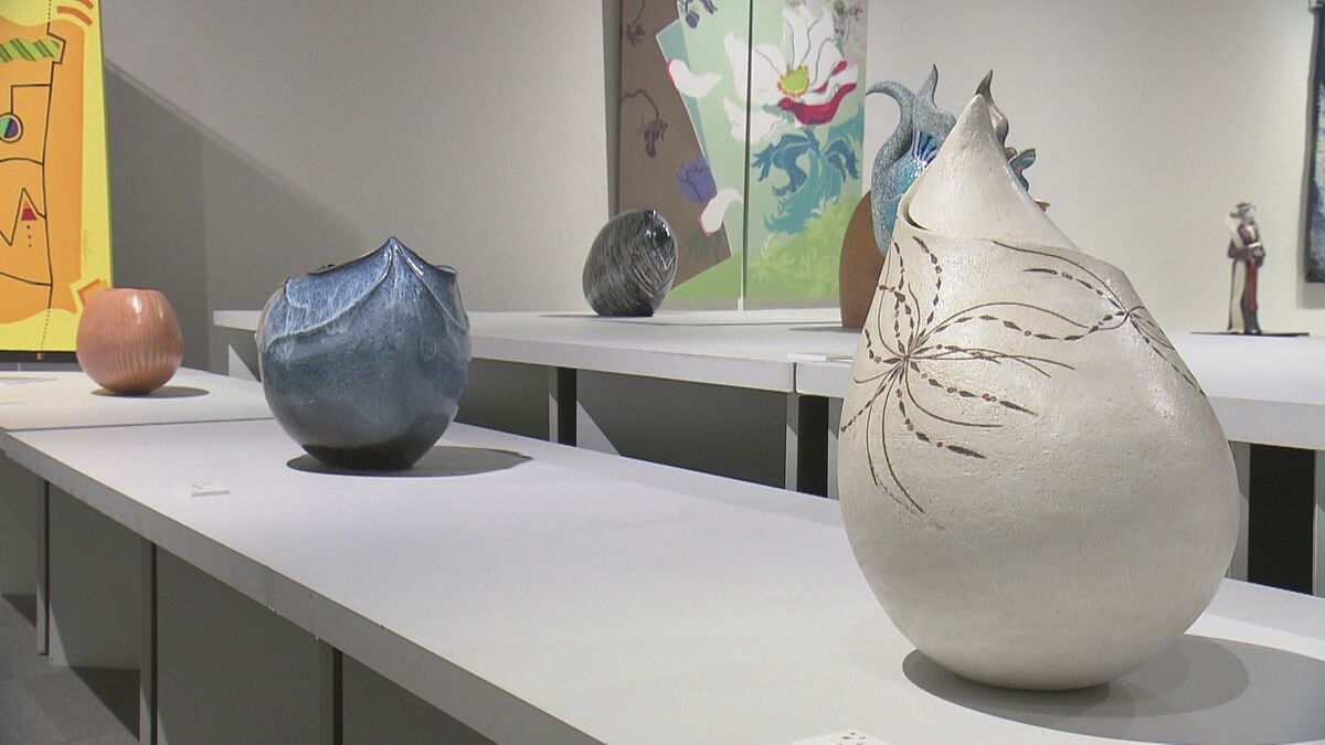 陶器や染物など約150点…全国の工芸作家たちの作品を集めた『日本新工芸