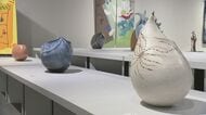 陶器や染物など約150点…全国の工芸作家たちの作品を集めた『日本新工芸展』始まる 松坂屋美術館で6/28まで