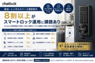 民泊・レンタルスペース運営者の8割以上が「スマートロック運用に課題あり」──Chatlock実態調査