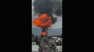 立ち上がる炎…タンクローリー4台が大爆発　違法に採取の“盗難ガス”か　約2000人が避難　メキシコ