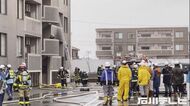 1人の女性の遺体見つかる…3階建てアパートの一室で火災 今年に入り火事で石川県内6人目の死者