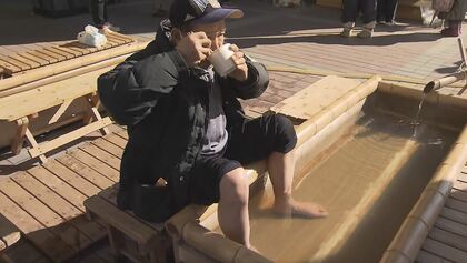 「温かくて涙出る」避難所に贈り物　“山の志賀”から“海の志賀”へ　きのこ汁600人分と足湯3トン　