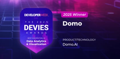 DomoのAIサービスDomo.AI、「2025年DEVIES賞データ分析・可視化部門」を受賞