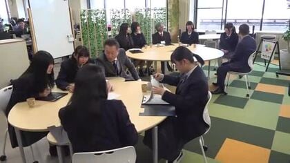 名称は「〇〇つくるカフェ」　福井県庁の多目的スペースを高校生がデザイン「利用者に何かを作り出してほしい」　