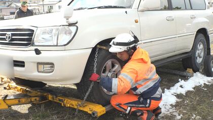 冬場に多い“プラグかぶり”とは…思わぬ事態の救世主『真冬のJAF』に密着 安易な自己判断はせずプロの力を