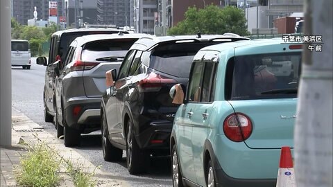 車水没で路上に放置され追突事故も　放置車両の撤去も困難、千葉市だけで約2500台