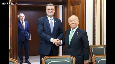 鈴木宗男議員がロシアを訪問　北方領土の元島民墓参再開を要請　高市首相の「停戦重視」の考え伝達