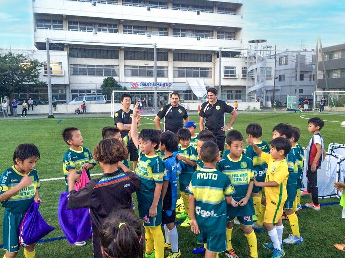 エジミウソンさん「日本の子どもたちはスポーツに夢中になっている姿が印象的」