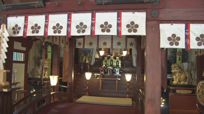 御開帳の様子