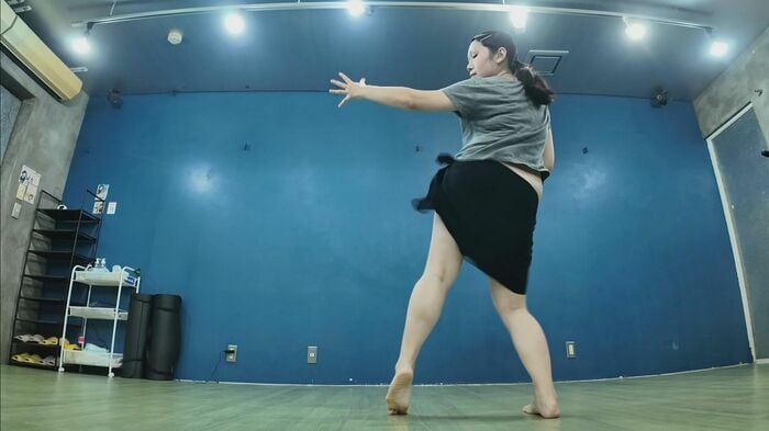 オンラインレッスン中のKOKOMUさん