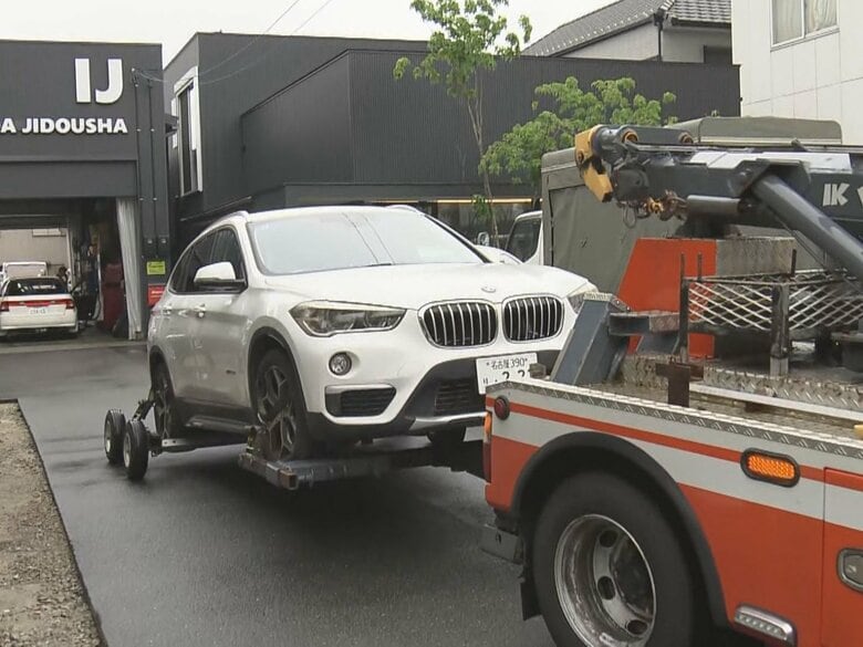 名古屋市内で少なくとも200台か…冠水した道路で動けなくなった車のレッカー作業続く 1台で運べるのは多くて1日8台|FNNプライムオンライン
