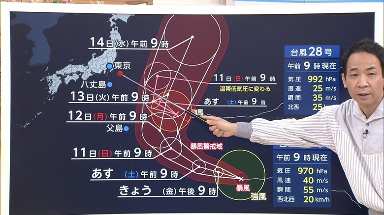 【3連休天気】晴れマークずらり　台風通過で沿岸部は高波に警戒！　 寒暖差にもご注意を　天達気象予報士解説｜FNNプライムオンライン