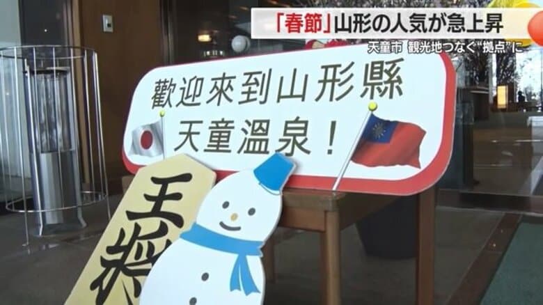天童温泉から蔵王や銀山温泉へ！“観光のハブ”に　春節に人気急上昇の山形　観光地の「役割分担」で地域課題を解決【山形発】｜FNNプライムオンライン