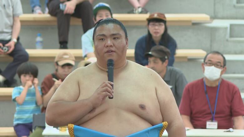御嶽海は前頭16枚目「これからも応援よろしく」一場所で幕内復帰　7月13日から大相撲名古屋場所｜FNNプライムオンライン