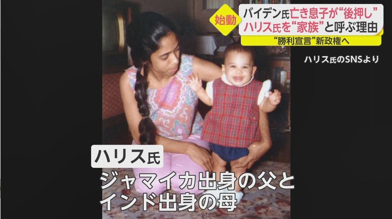 ハリス氏のSNSより