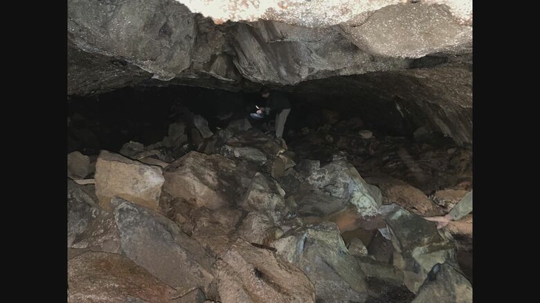島民が避難生活を送っていた洞窟 約30人の遺体が発見された(済州島・4月2日)