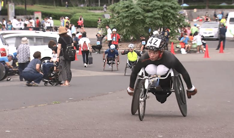 初レースに臨む結一さん