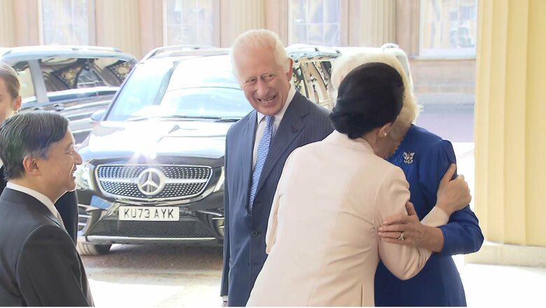 6月27日、バッキンガム宮殿を訪れ、チャールズ国王夫妻にお別れの挨拶をされた両陛下