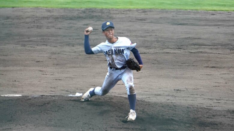 新潟明訓　今井巨 主将