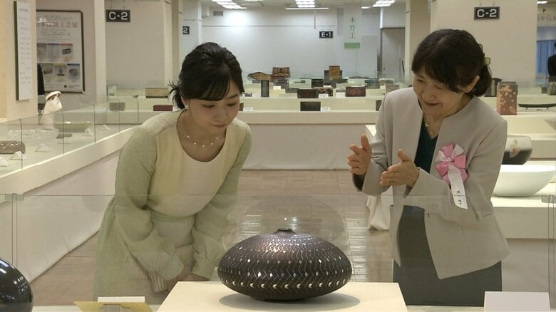 日本工芸会の総裁として