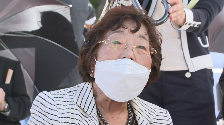 沖縄県遺族連合会顧問 照屋苗子さん