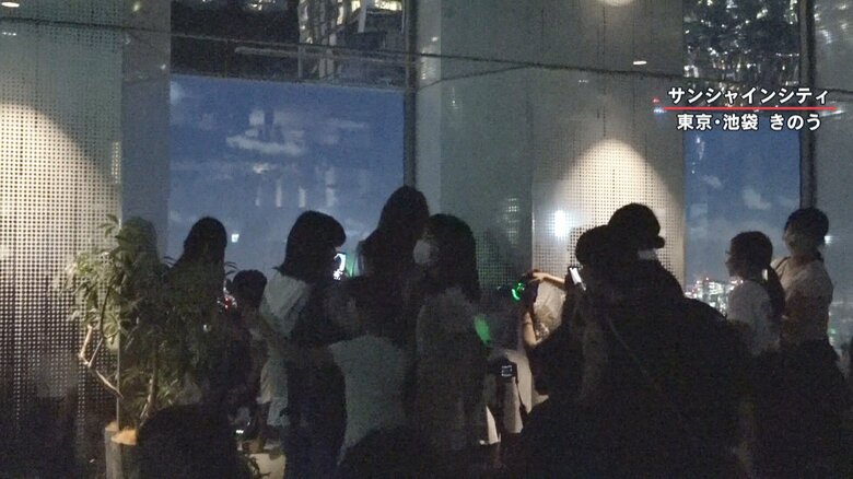 東京の夜景とあわせてみようと多くの人が…