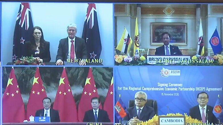 2020年11月15日（提供：内閣広報室）