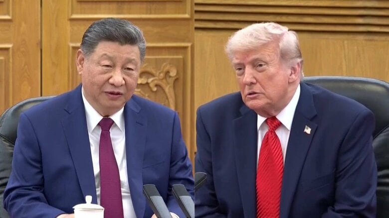 米中首脳会談（日本時間14日）