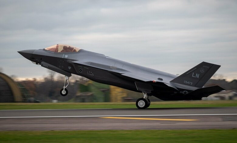 デンマーク空軍のF-35A戦闘機（資料・デンマーク空軍HPより）
