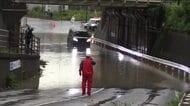 【福島】雨で福島わらじまつり中止に　今夜にかけ大雨に警戒　局地的に雷を伴った激しい雨　
