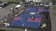 バスケで町おこし 念願の施設で大会<岩手・大槌町>