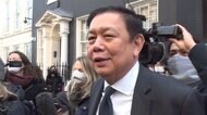 駐英ミャンマー大使 閉め出される クーデターを批判