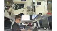 テレワーク活用広がる…動く職場「オフィスカー」注文殺到し納車に半年以上　フル稼働で2台目検討の会社も