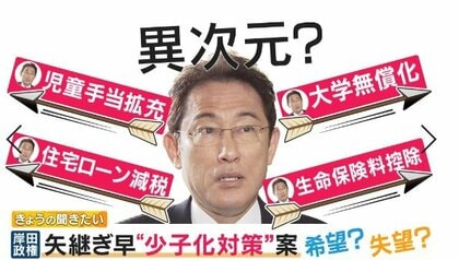 本当にこれが「少子化対策」と言えるのか？児童手当の拡充に大学無償化案　今子どもがいる人よりも、いない人への保障を