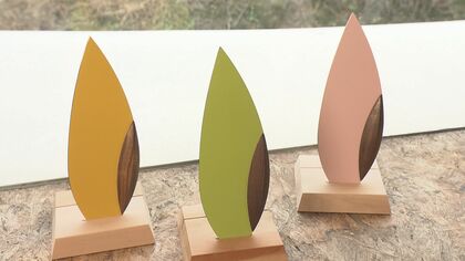 一見“葉っぱのオブジェ”にも…刀鍛冶が作った「カワイイ包丁」　切れ味もバツグン【岐阜発】