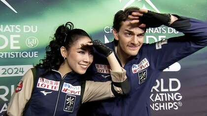 “チームココ”小松原美里・尊組、世界選手権は「ベストな演技」来季に向けて美里は「大ちゃんの言っていたことが理解できるように」