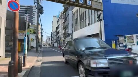 【独自】“死の恐怖”の瞬間　飛び出してきたタクシーとあわや正面衝突　電動自転車で走行中に…　名古屋市