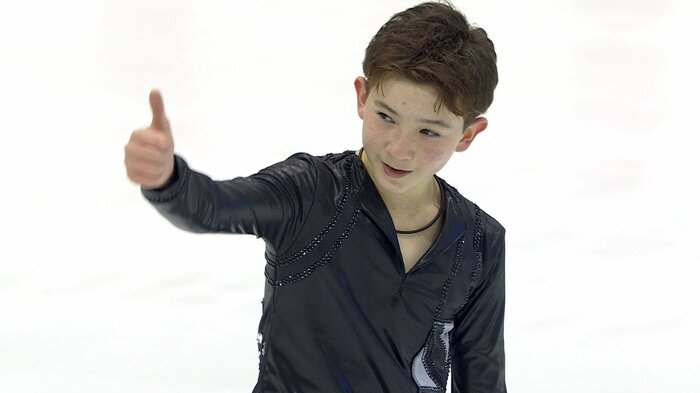 ジュニアデビューの中田璃士は5位に