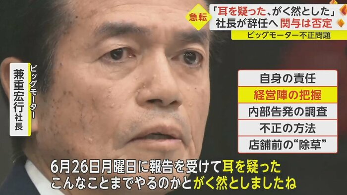 「組織的ということはないと思います」