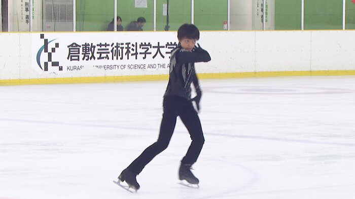 中四国九州選手権ジュニア男子2位の岡崎隼士