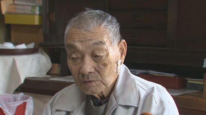 クマに襲われた男性